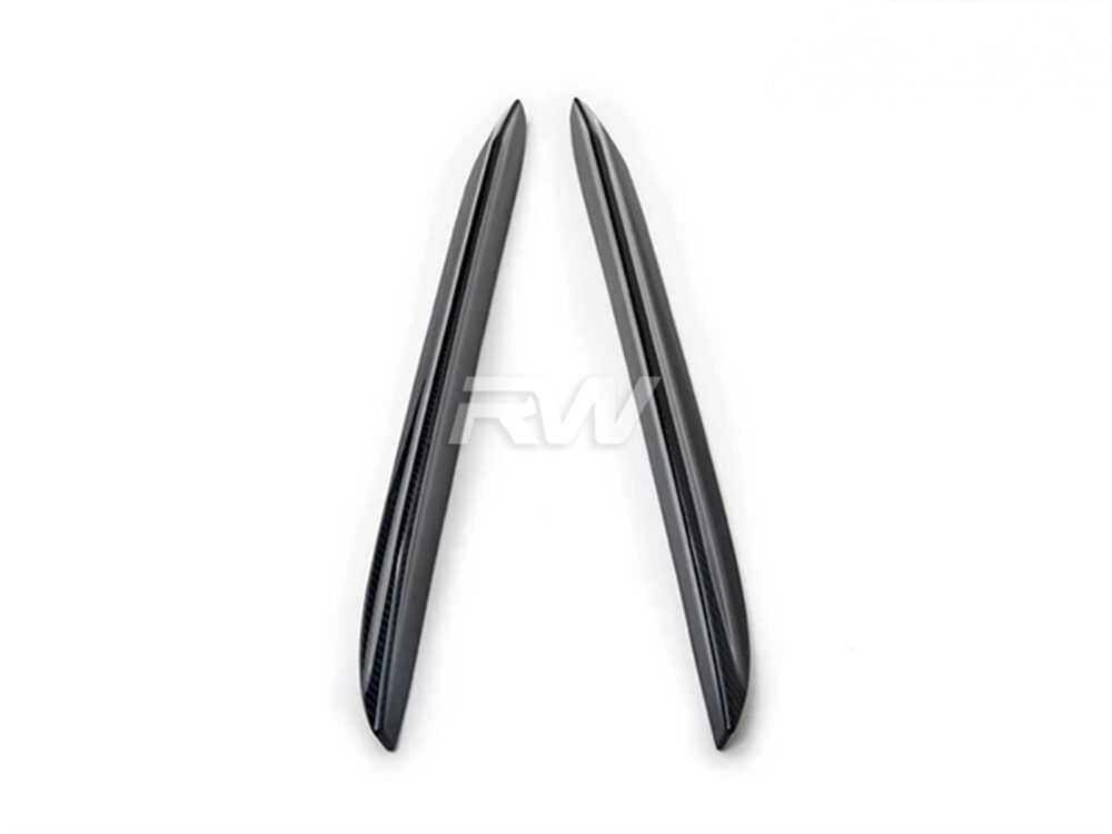RW Carbon BMW F96 X6M G06 X6 Carbon Fiber Rear Fin Set - Image 5