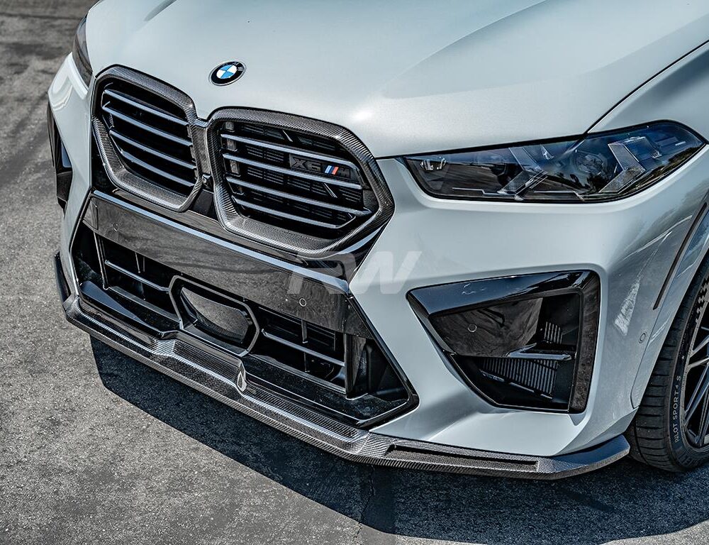 RW Carbon BMW F96 X6M LCI RWS Carbon Fiber Front Lip
