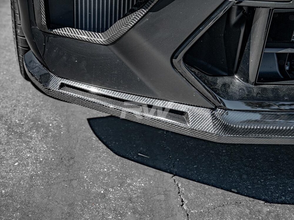 RW Carbon BMW F96 X6M LCI RWS Carbon Fiber Front Lip - Image 7