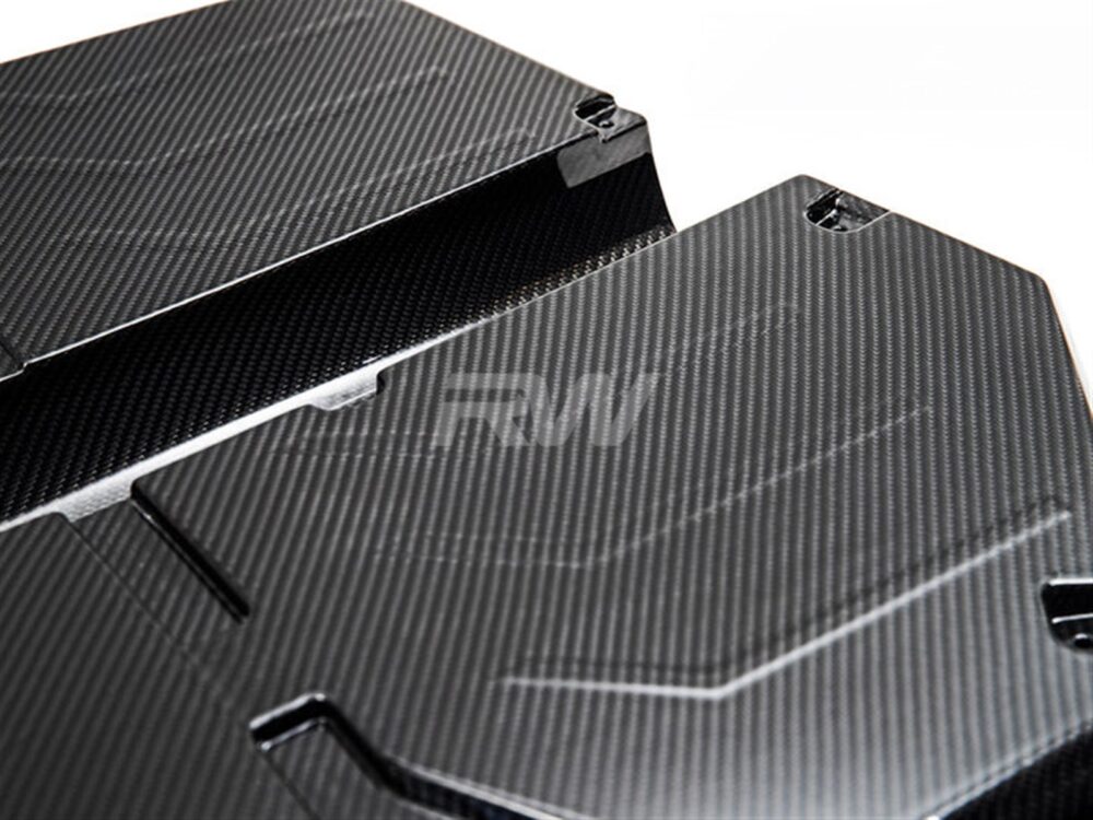 RW Carbon BMW F97 X3M F98 X4M Carbon Fiber Engine Cover - Image 4