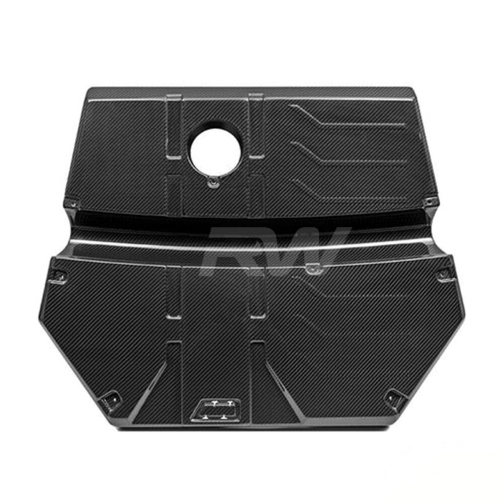 Alternative view of RW Carbon BMW F97 X3M F98 X4M Carbon Fiber Engine Cover