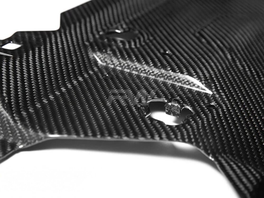 RW Carbon BMW F97 X3M F98 X4M G01 X3 G02 X4 CF Cooling Shroud - Image 2