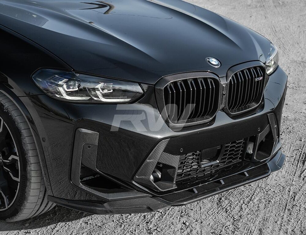 RW Carbon BMW F97 X3M F98 X4M LCI DTM Carbon Fiber Front Lip