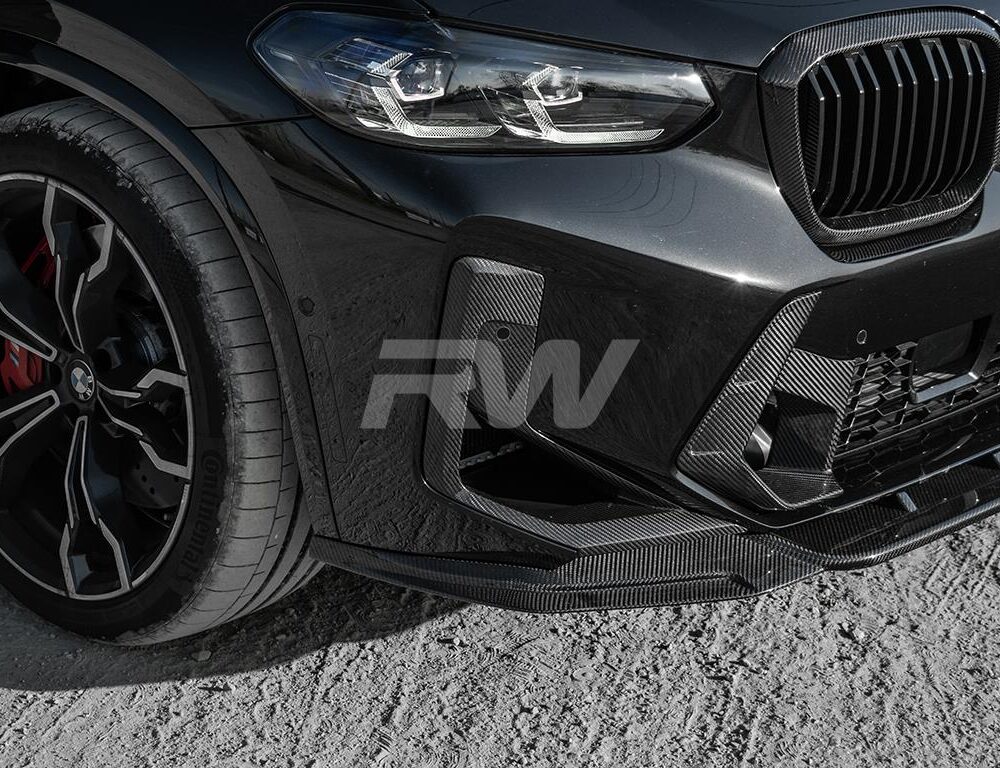 Alternative view of RW Carbon BMW F97 X3M F98 X4M LCI OEM Style CF Air Ducts