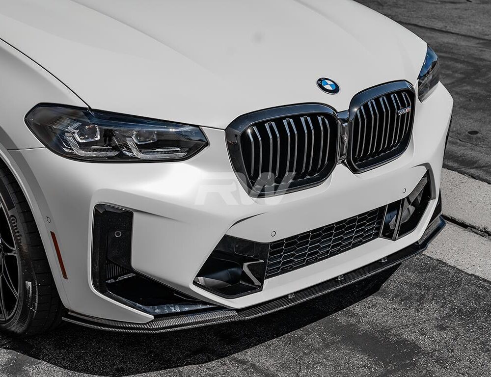 RW Carbon BMW F97 X3M F98 X4M LCI RWS Carbon Fiber Front Lip