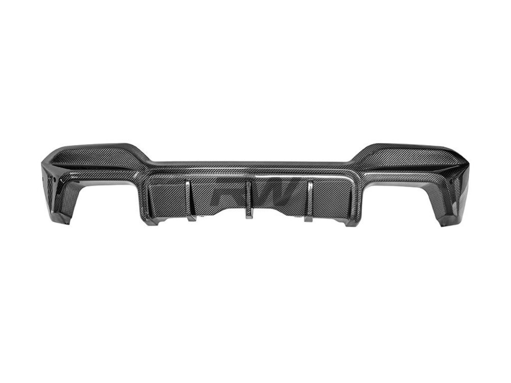 RW Carbon BMW F97 X3M LCI Carbon Fiber Diffuser - Image 9