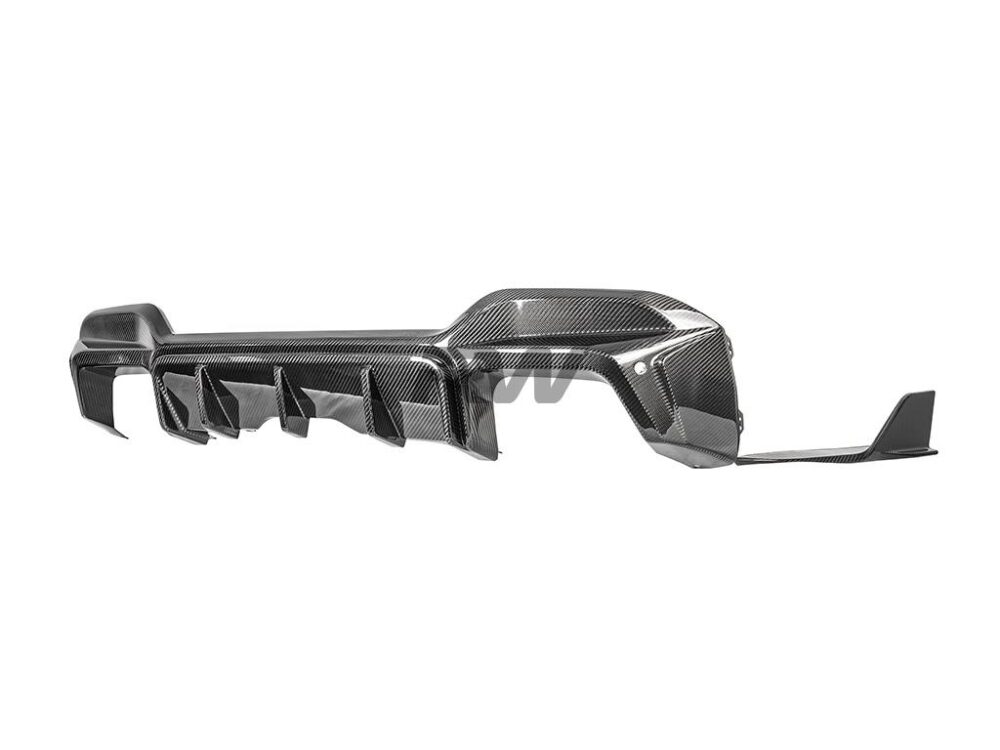 RW Carbon BMW F97 X3M LCI Carbon Fiber Diffuser - Image 7