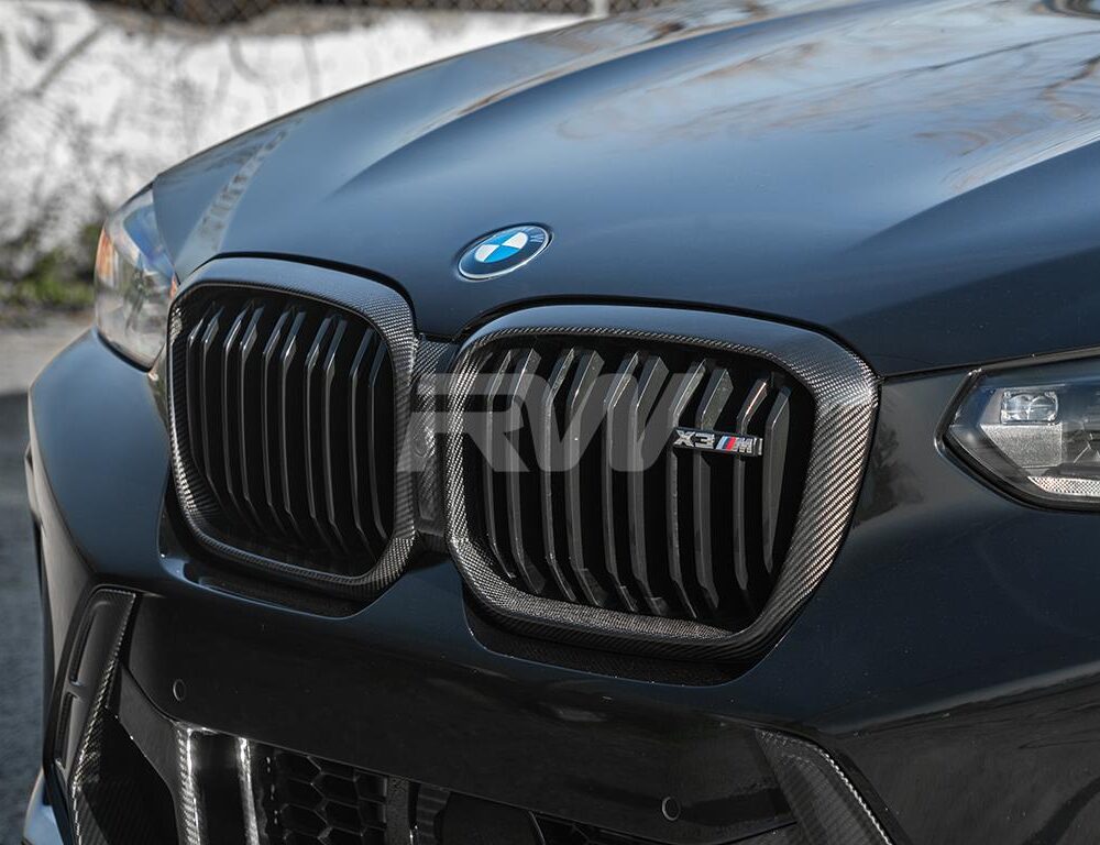 RW Carbon BMW F97 X3M/F98 X4M LCI Carbon Fiber Grille Surround