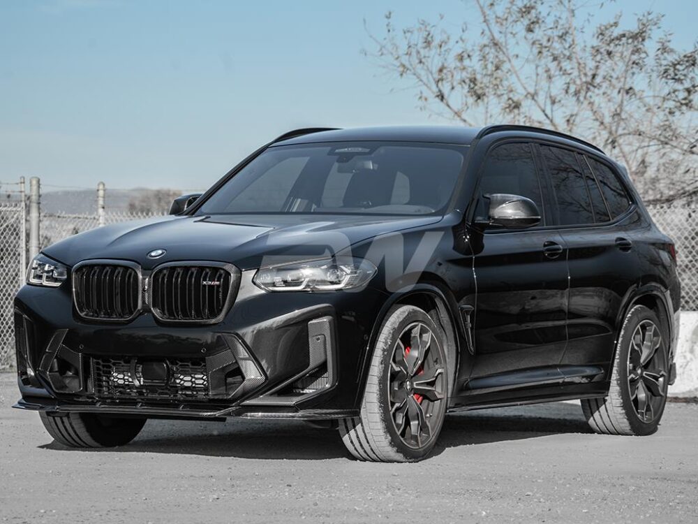 RW Carbon BMW F97 X3M/F98 X4M LCI Carbon Fiber Grille Surround - Image 5
