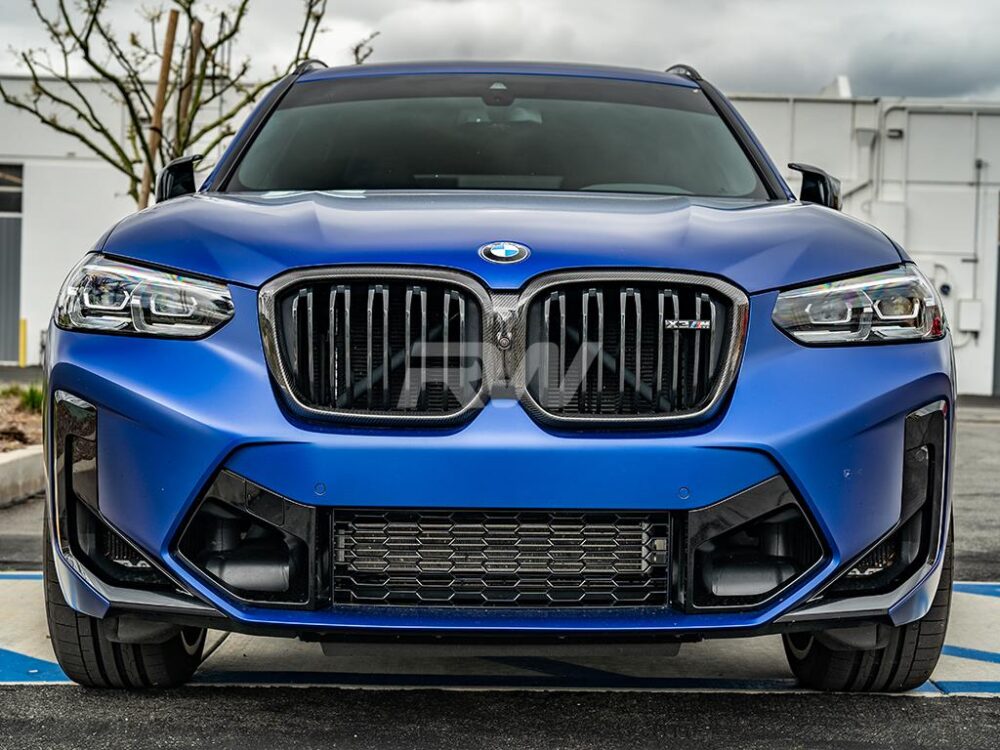 RW Carbon BMW F97 X3M/F98 X4M LCI Carbon Fiber Grille Surround - Image 8