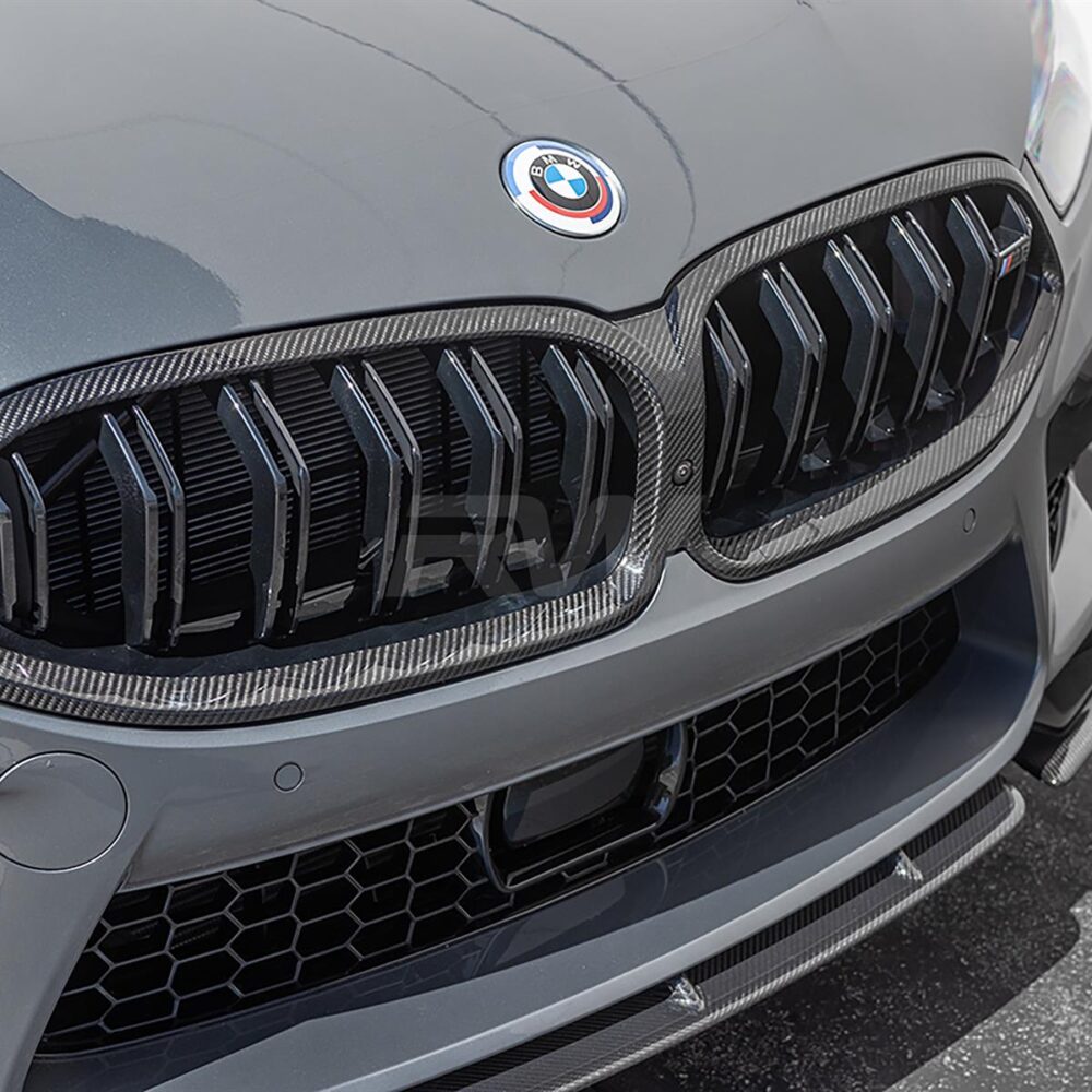 RW Carbon BMW F9x M8 / 8-Series CF Grille Surrounds 19-22