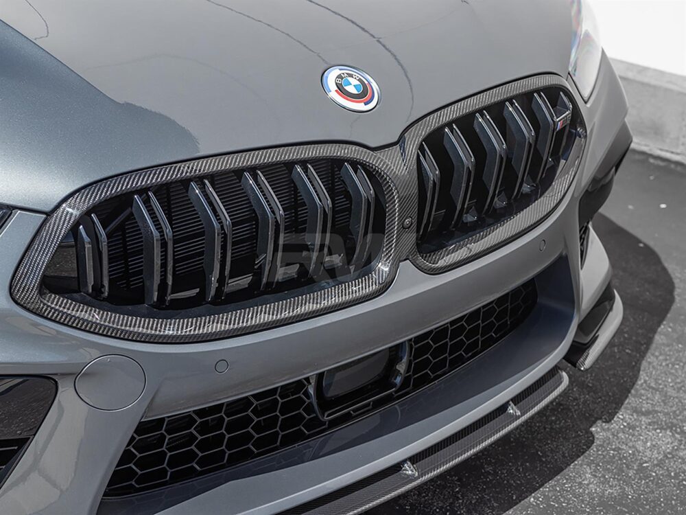 RW Carbon BMW F9x M8 / 8-Series CF Grille Surrounds 19-22