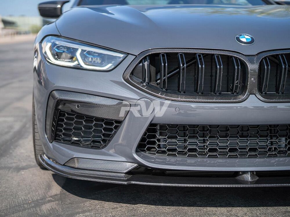 RW Carbon BMW F9x M8 / 8-Series CF Grille Surrounds 19-22 - Image 11