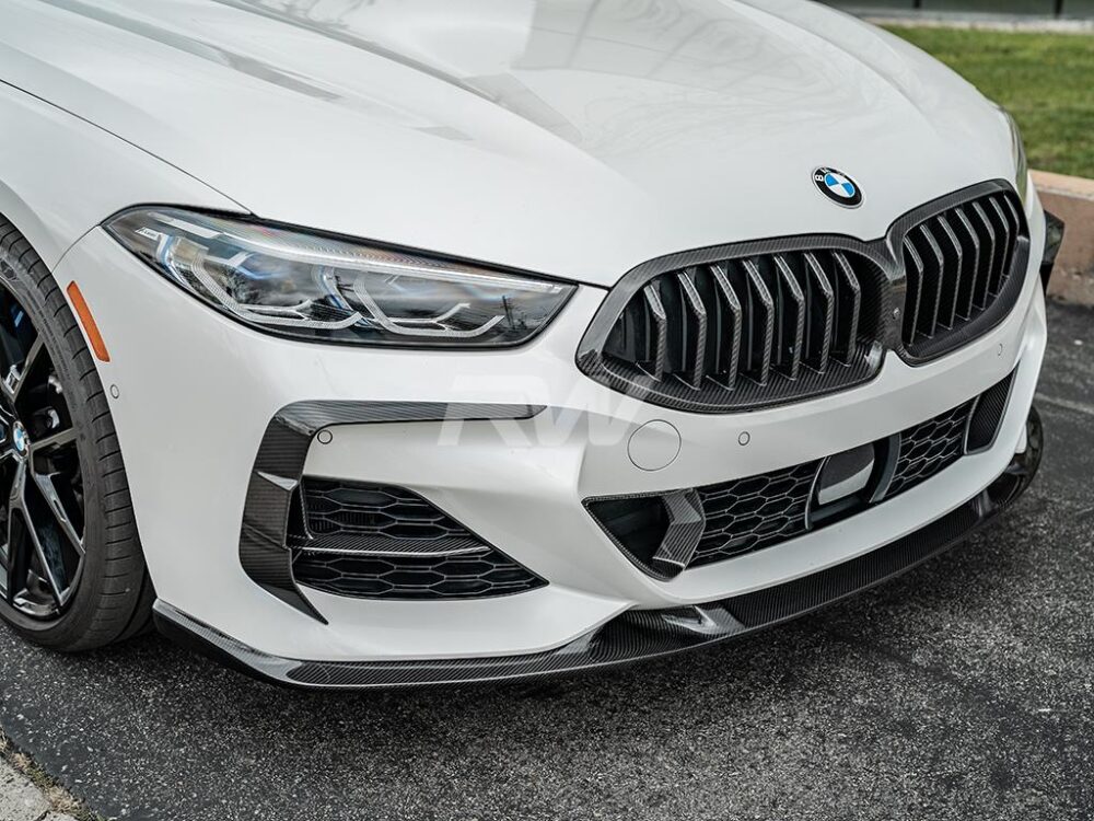 RW Carbon BMW F9x M8 / 8-Series Full Dry CF Grille Replacement - Image 8