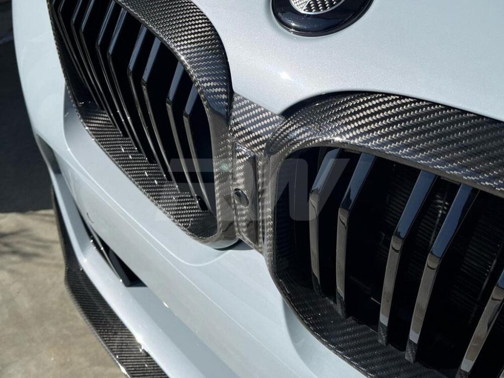 RW Carbon BMW G01 G02 F97 F98 LCI Dual Slat Carbon Fiber Grille - Image 2
