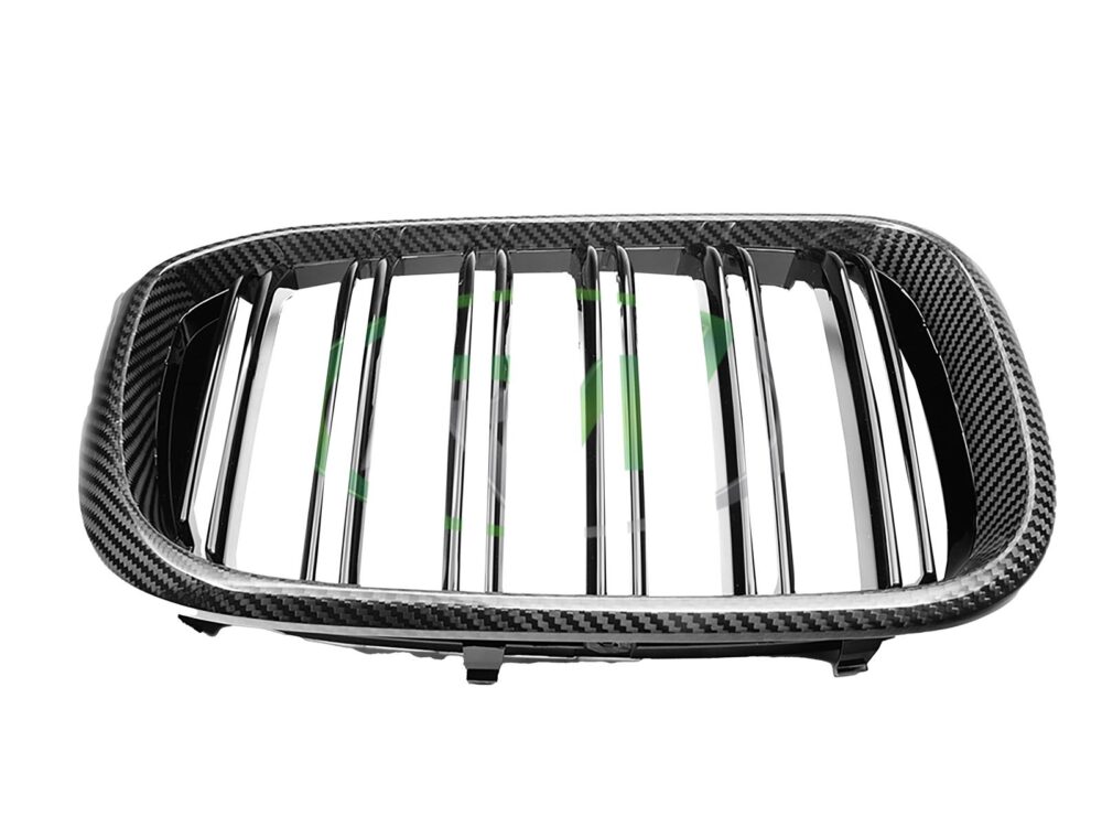 RW Carbon BMW G01 G02 F97 F98 Pre LCI Dual Slat CF Grilles - Image 8
