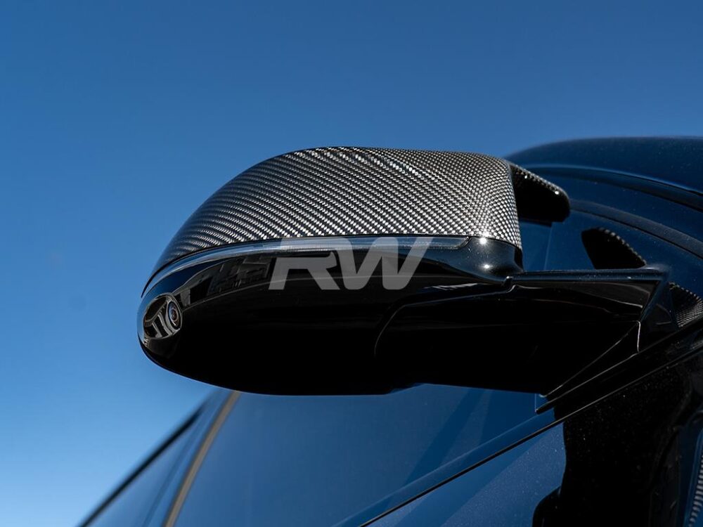 RW Carbon BMW G01 G02 G05 G06 G07 M Style Carbon Fiber Mirrors - Image 2