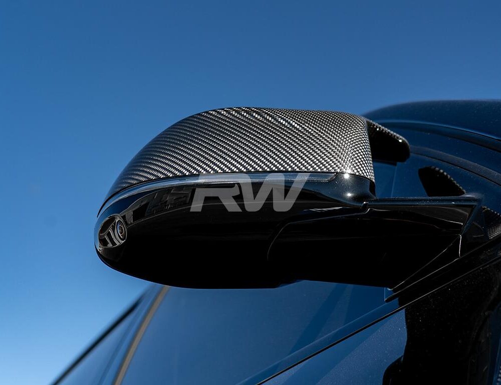 Alternative view of RW Carbon BMW G01 G02 G05 G06 G07 M Style Carbon Fiber Mirrors