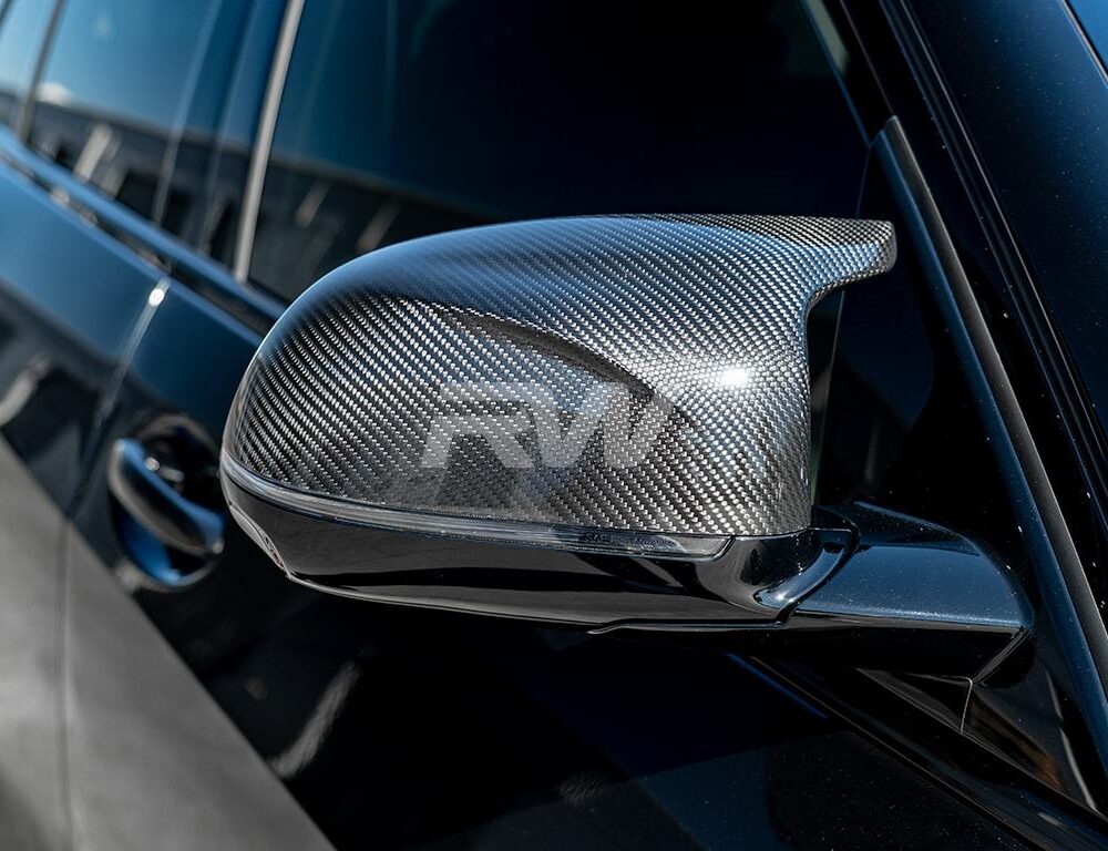 RW Carbon BMW G01 G02 G05 G06 G07 M Style Carbon Fiber Mirrors