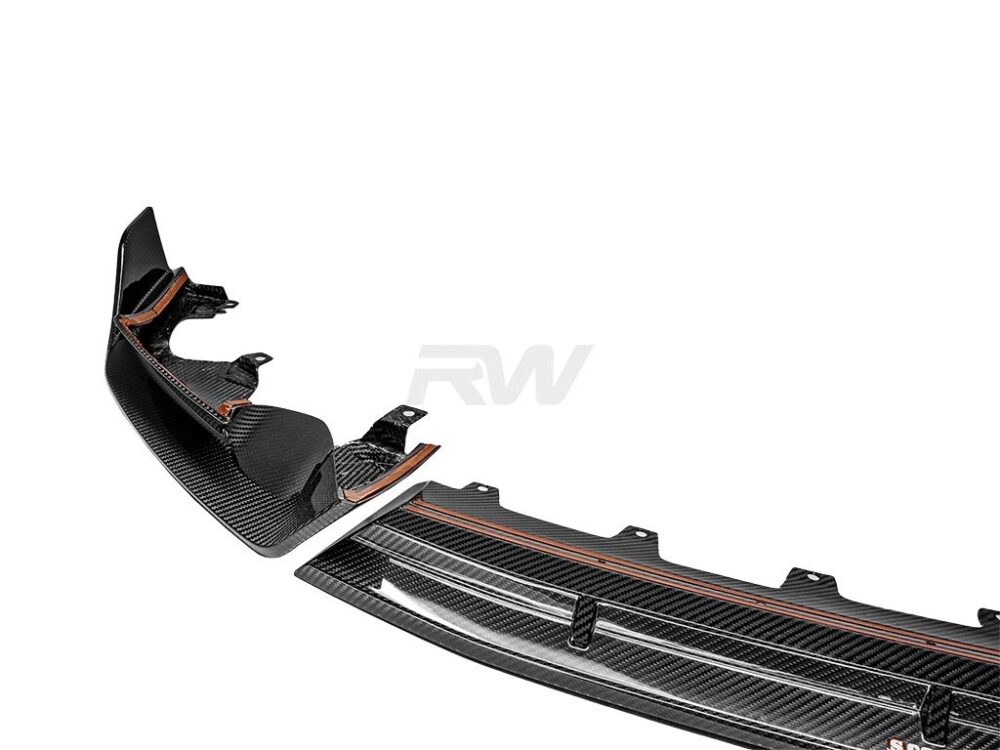 RW Carbon BMW G01 X3 G02 X4 LCI Carbon Fiber Front Lip - Image 11