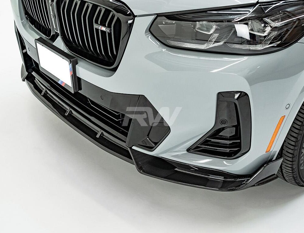 RW Carbon BMW G01 X3 G02 X4 LCI Carbon Fiber Front Lip