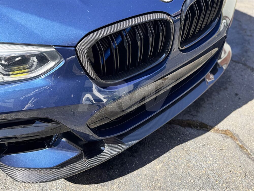 RW Carbon BMW G01 X3 Pre-LCI 3D Style Carbon Fiber Front Lip