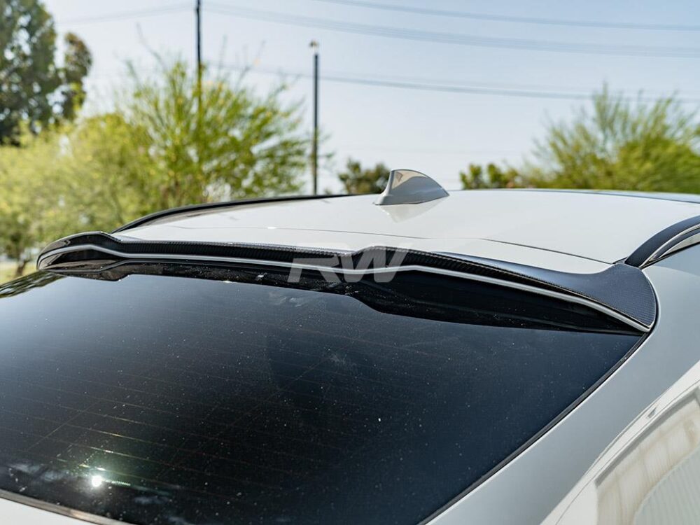 RW Carbon BMW G02 X4 F98 X4M Carbon Fiber Roof Spoiler