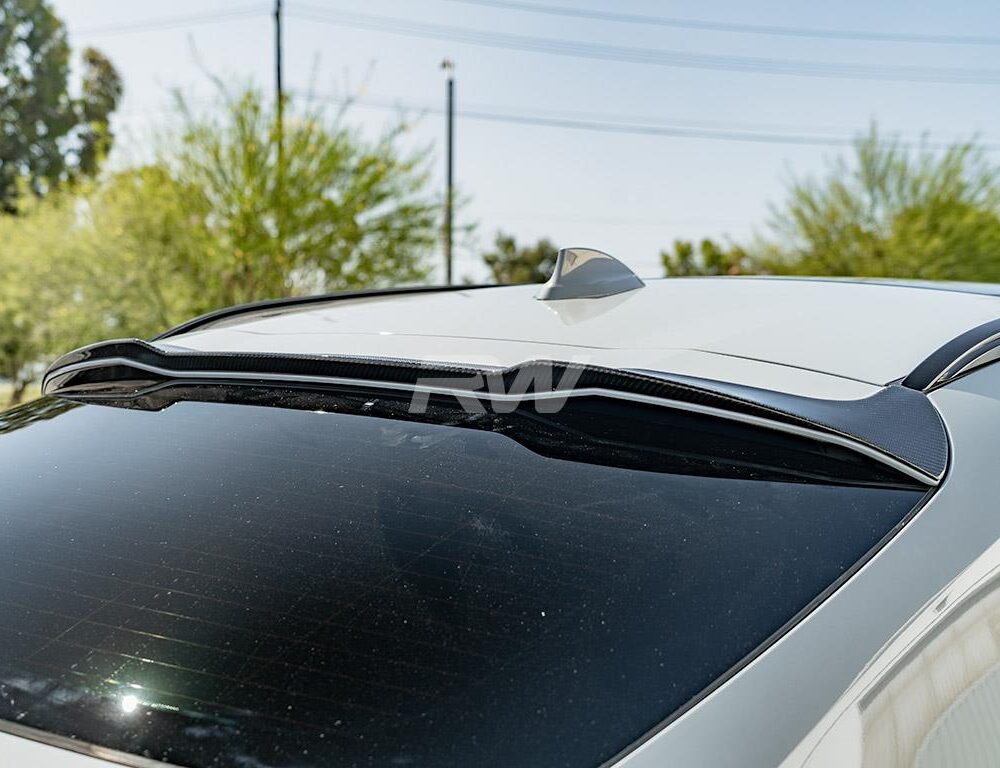 RW Carbon BMW G02 X4 F98 X4M Carbon Fiber Roof Spoiler