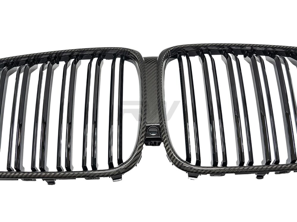 RW Carbon BMW G05 F95 Pre LCI Dual Slat Carbon Fiber Grilles - Image 2