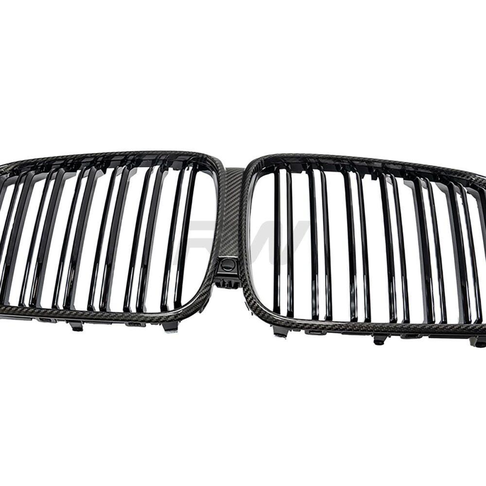 RW Carbon BMW G05 F95 Pre LCI Dual Slat Carbon Fiber Grilles