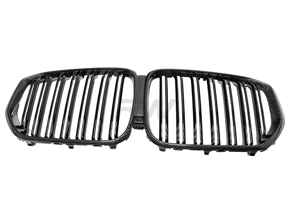 RW Carbon BMW G05 F95 Pre LCI Dual Slat Carbon Fiber Grilles