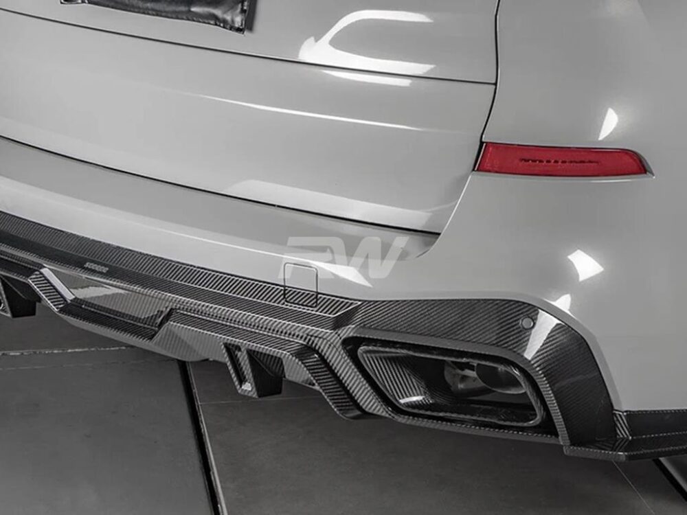 RW Carbon BMW G05 X5 Carbon Fiber Exhaust Tips