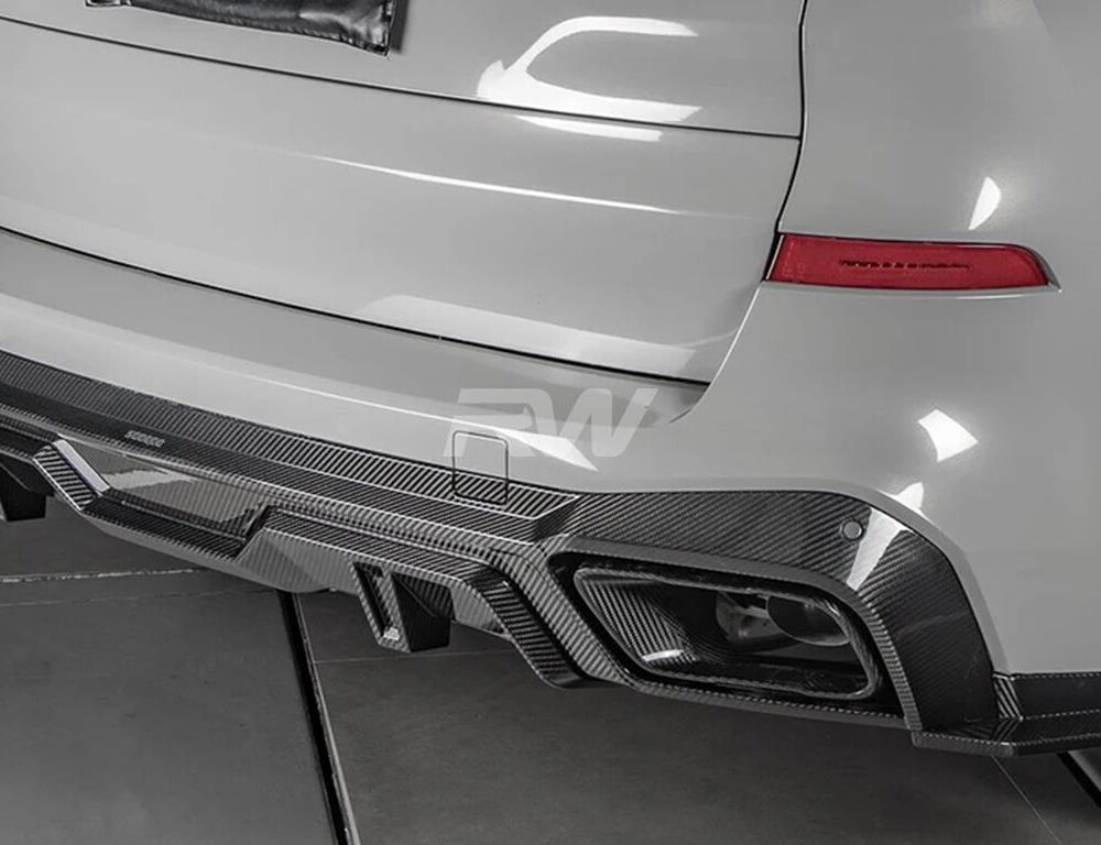 RW Carbon BMW G05 X5 Carbon Fiber Exhaust Tips