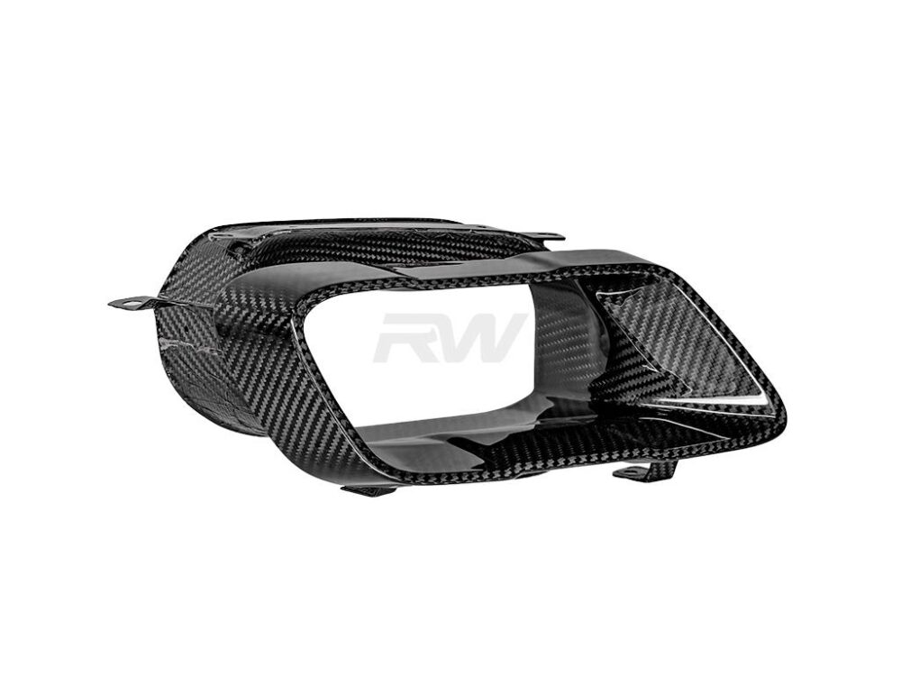 RW Carbon BMW G05 X5 Carbon Fiber Exhaust Tips - Image 3