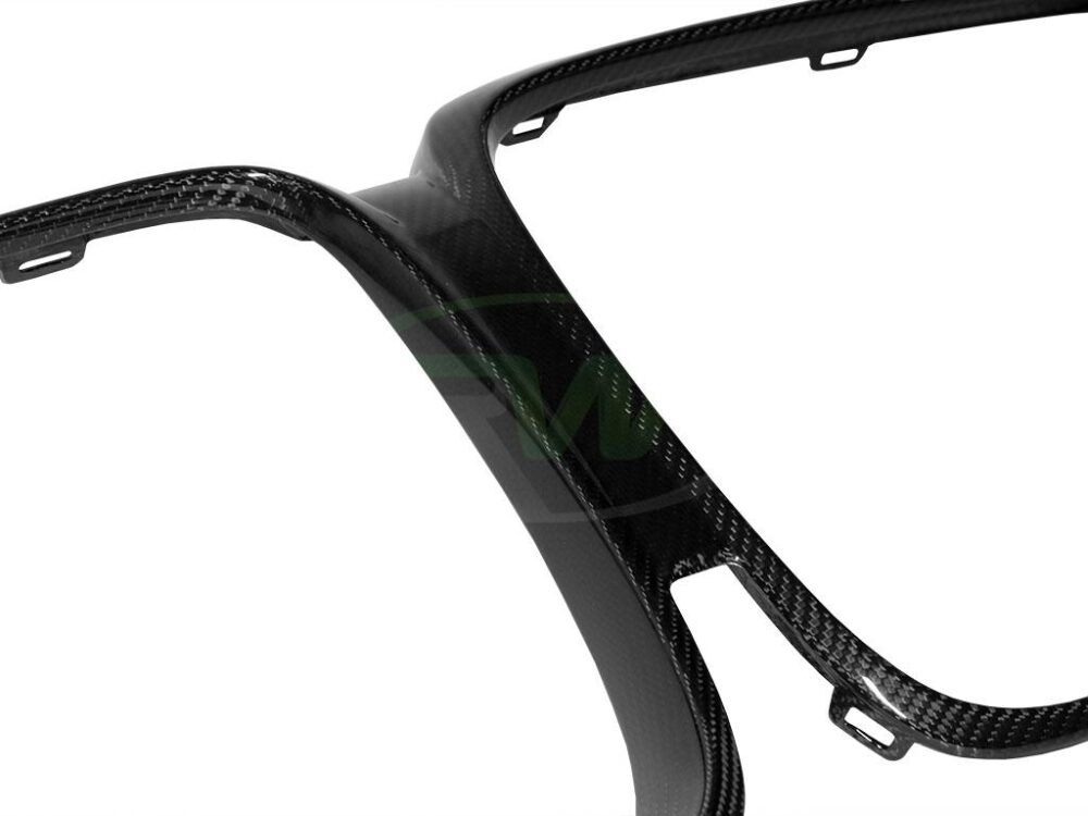 RW Carbon BMW G05 X5 Carbon Fiber Grille Surrounds - Image 3