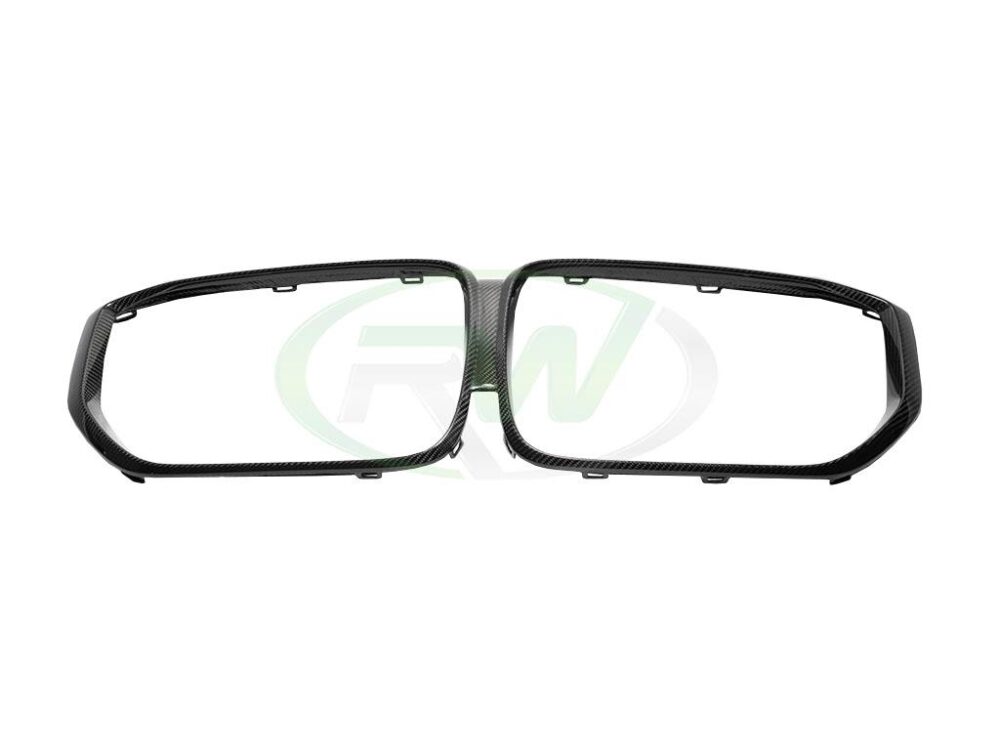 RW Carbon BMW G05 X5 Carbon Fiber Grille Surrounds - Image 5