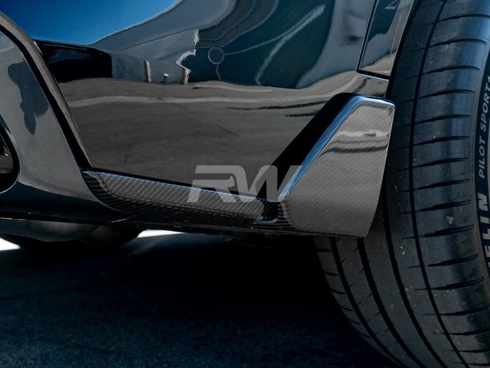 RW Carbon BMW G05 X5 Carbon Fiber Rear Winglets - Image 5
