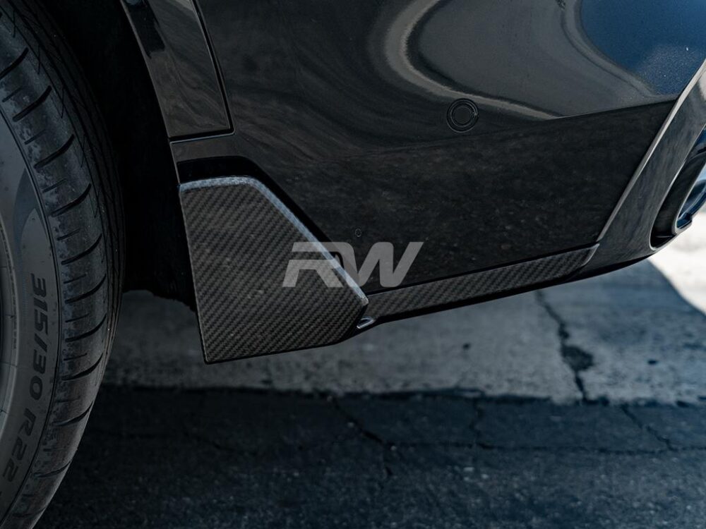 RW Carbon BMW G05 X5 Carbon Fiber Rear Winglets - Image 4