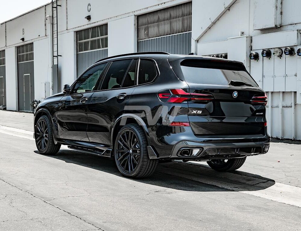 Alternative view of RW Carbon BMW G05 X5 Carbon Fiber Rear Winglets