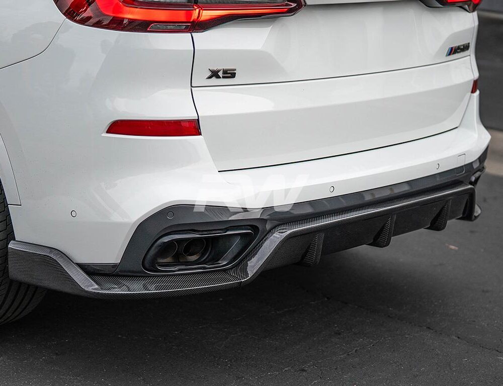 RW Carbon BMW G05 X5 DTM Carbon Fiber Diffuser