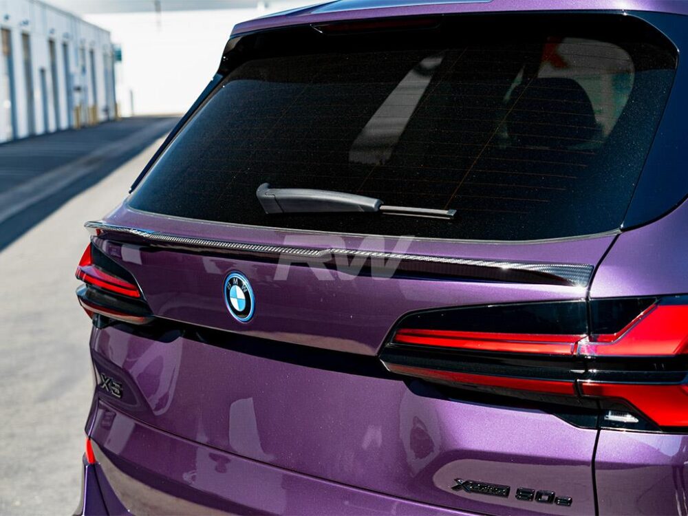RW Carbon BMW G05 X5 F95 X5M DTM CF Mid Spoiler
