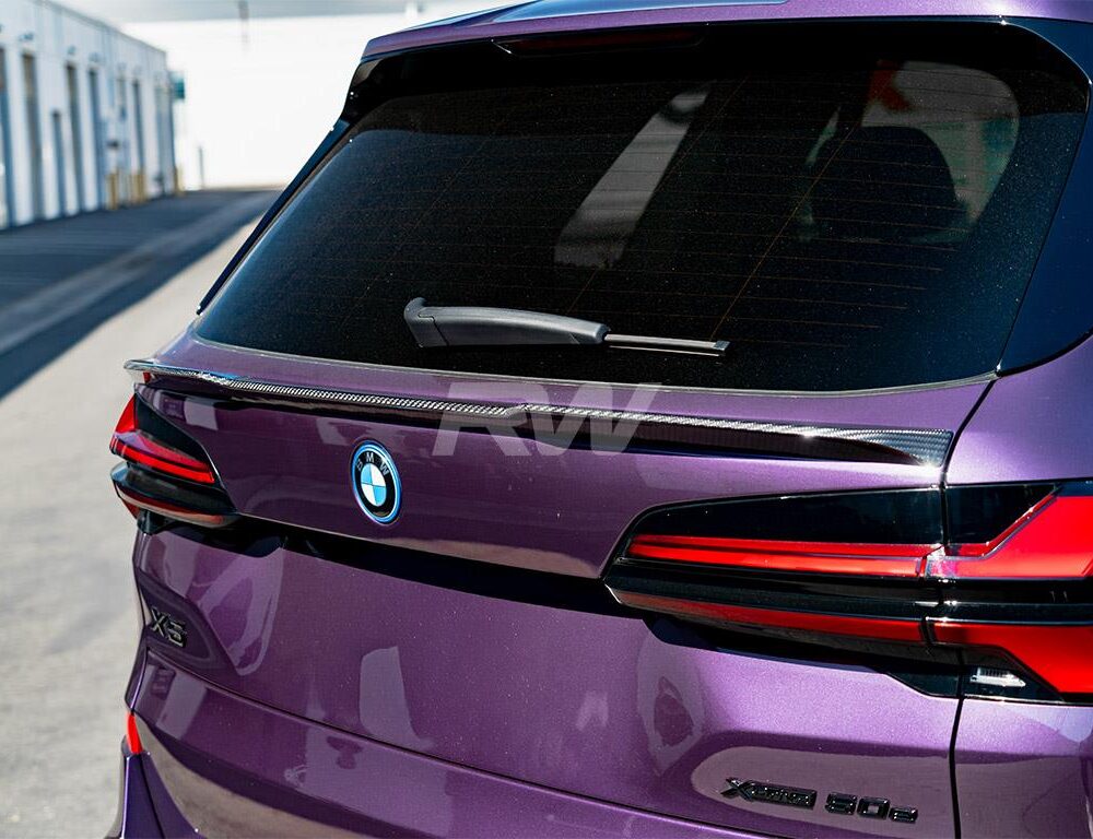 RW Carbon BMW G05 X5 F95 X5M DTM CF Mid Spoiler