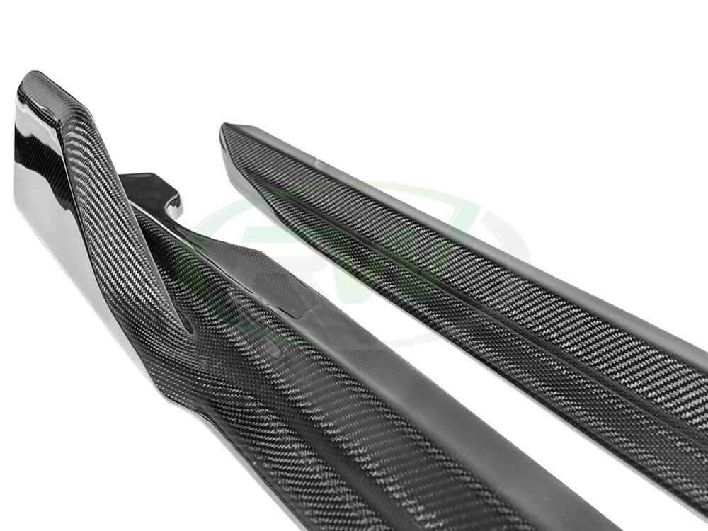 RW Carbon BMW G05 X5 F95 X5M DTM CF Side Skirt Extensions - Image 8