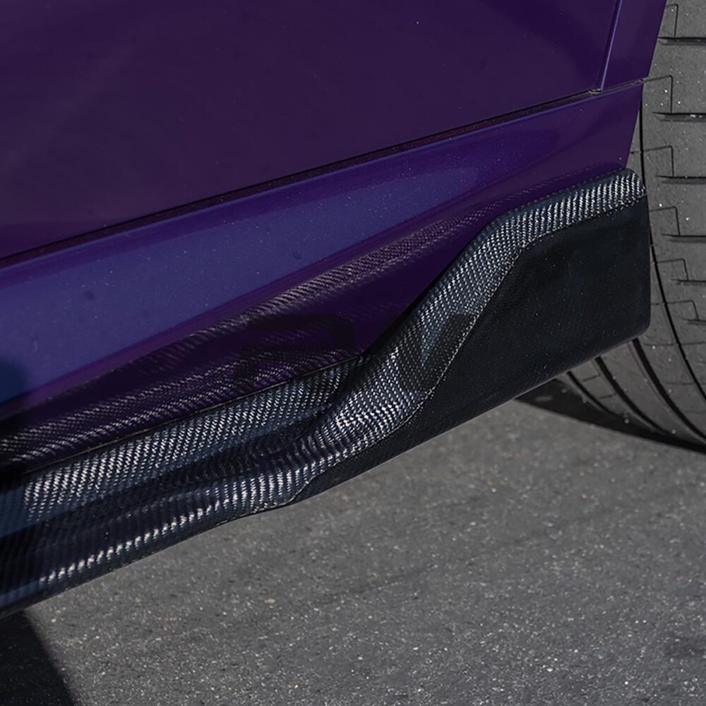 Alternative view of RW Carbon BMW G05 X5 F95 X5M DTM CF Side Skirt Extensions