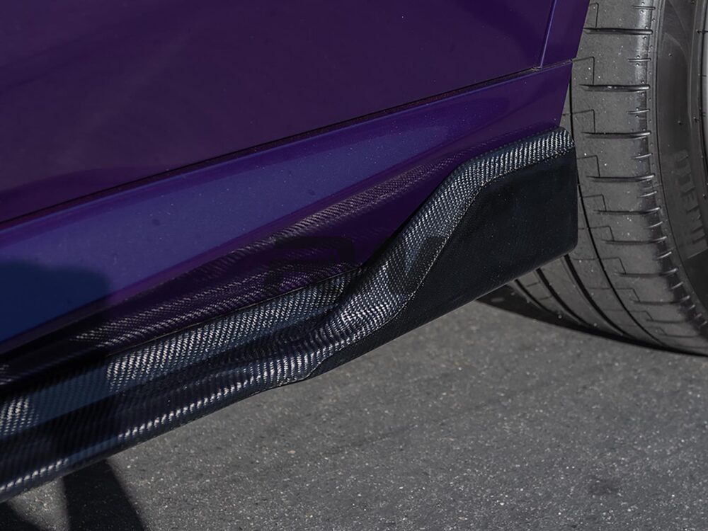 RW Carbon BMW G05 X5 F95 X5M DTM CF Side Skirt Extensions - Image 2