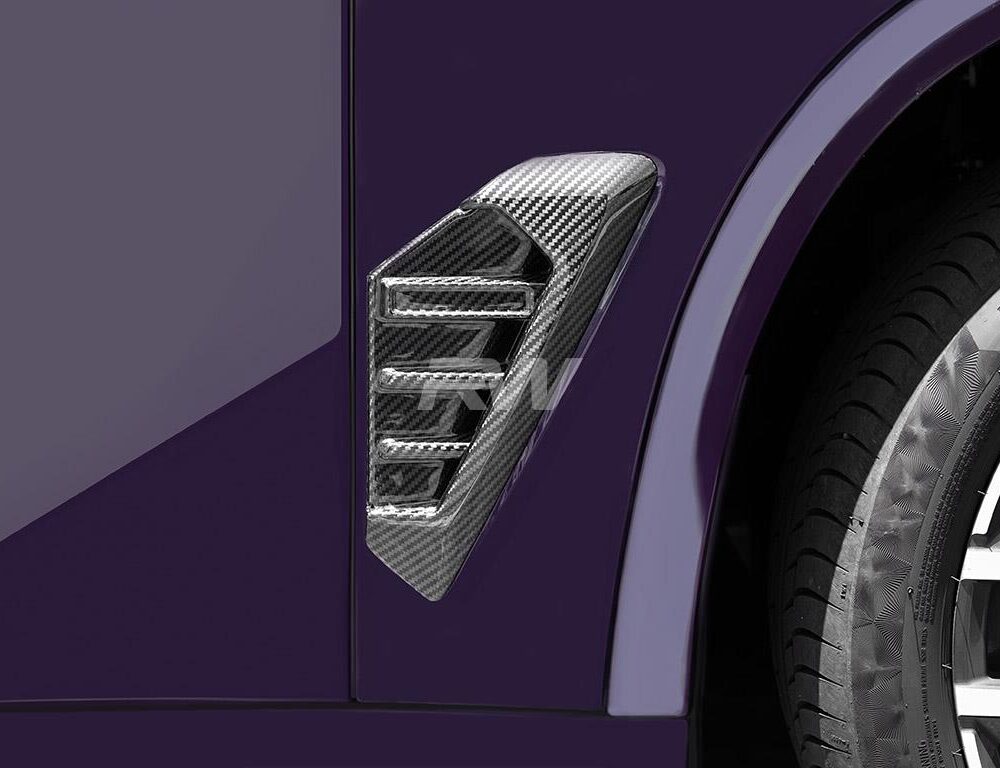 Alternative view of RW Carbon BMW G05 X5 F95 X5M LCI Carbon Fiber Fender Trims