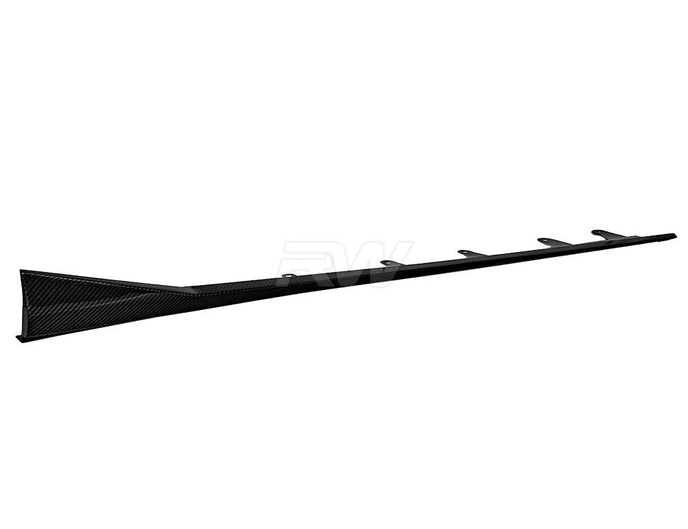 Alternative view of RW Carbon BMW G05 X5 F95 X5M Performance Style CF Side Skirts