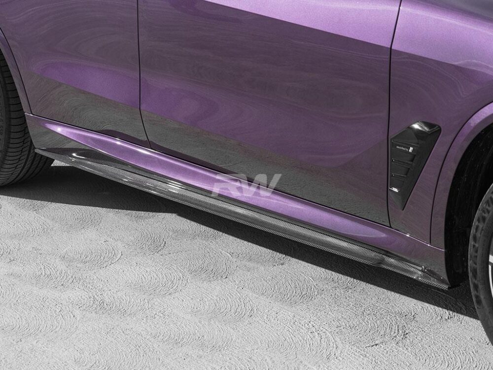 RW Carbon BMW G05 X5 / F95 X5M RWS CF Side Skirt Extensions