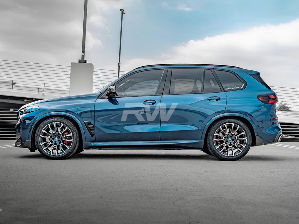 RW Carbon BMW G05 X5 / F95 X5M RWS CF Side Skirt Extensions - Image 17