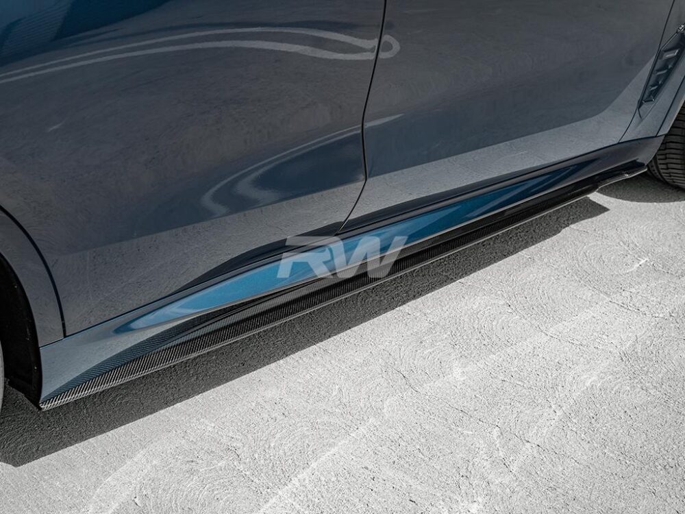 RW Carbon BMW G05 X5 / F95 X5M RWS CF Side Skirt Extensions - Image 15